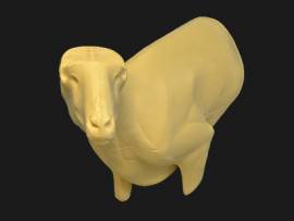 Mufflon /  Wandkopf Offset Nr:EH338L 14,5-27-37 - Bild vergr��ern 