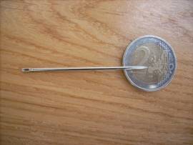 K�rschnernadel Nr.956-1 gerade 48mm - Bild vergr��ern 