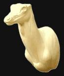 Damhirsch Nr: EH313G gerade 16,5 / 32 / 50